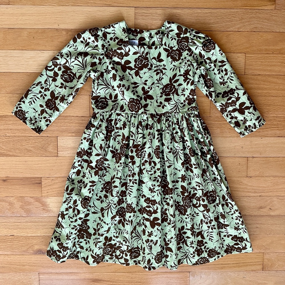 Noa Lily Dresses girls long sleeve cotton dress NWOT size 4